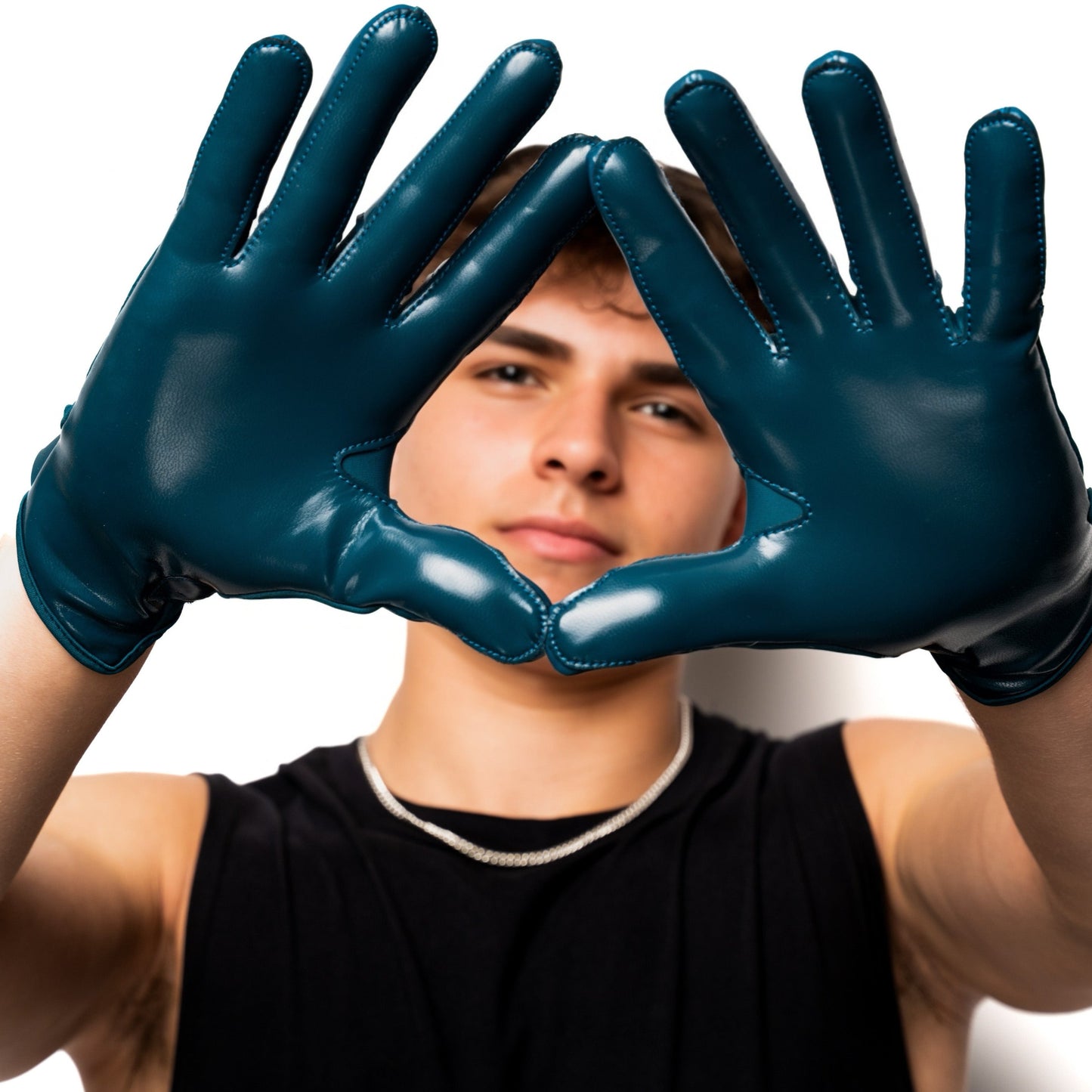 Echo Blue ALLSZN Receiver Gloves