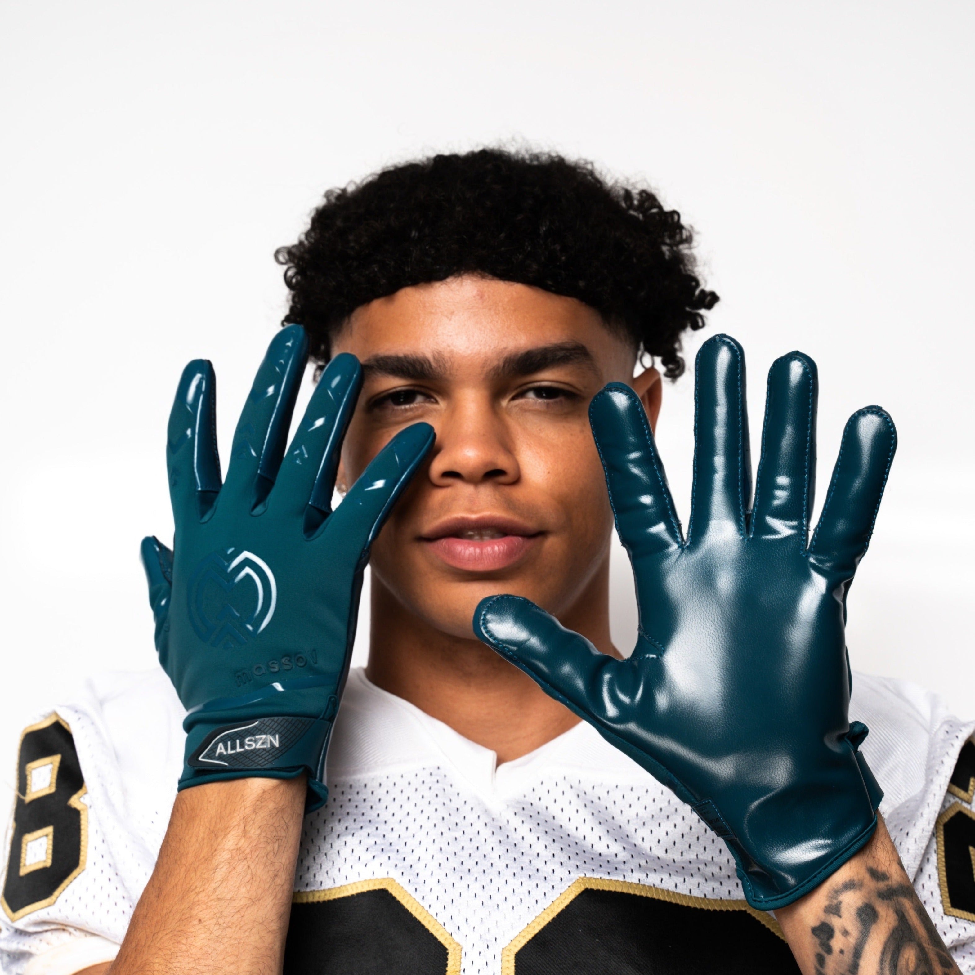 Echo Blue ALLSZN Receiver Gloves