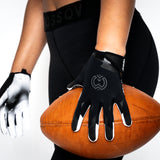 Black VPRO3 Football Gloves