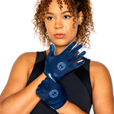 VPRO3 Navy Blue Receiver Football Gloves
