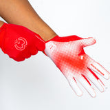 VPRO3 Red Receiver Football Gloves