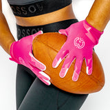 VPRO3 Pink Receiver Football Gloves