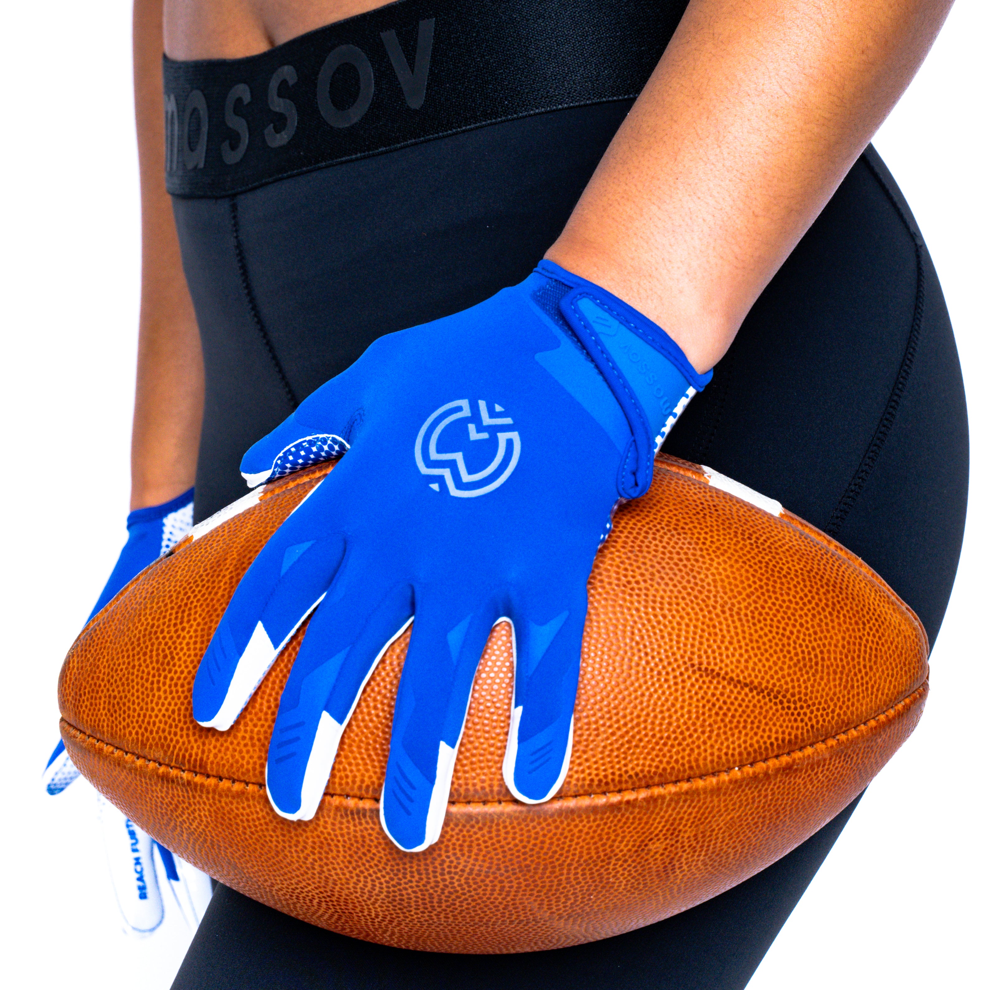 VPRO3 Royal Blue Receiver Football Gloves