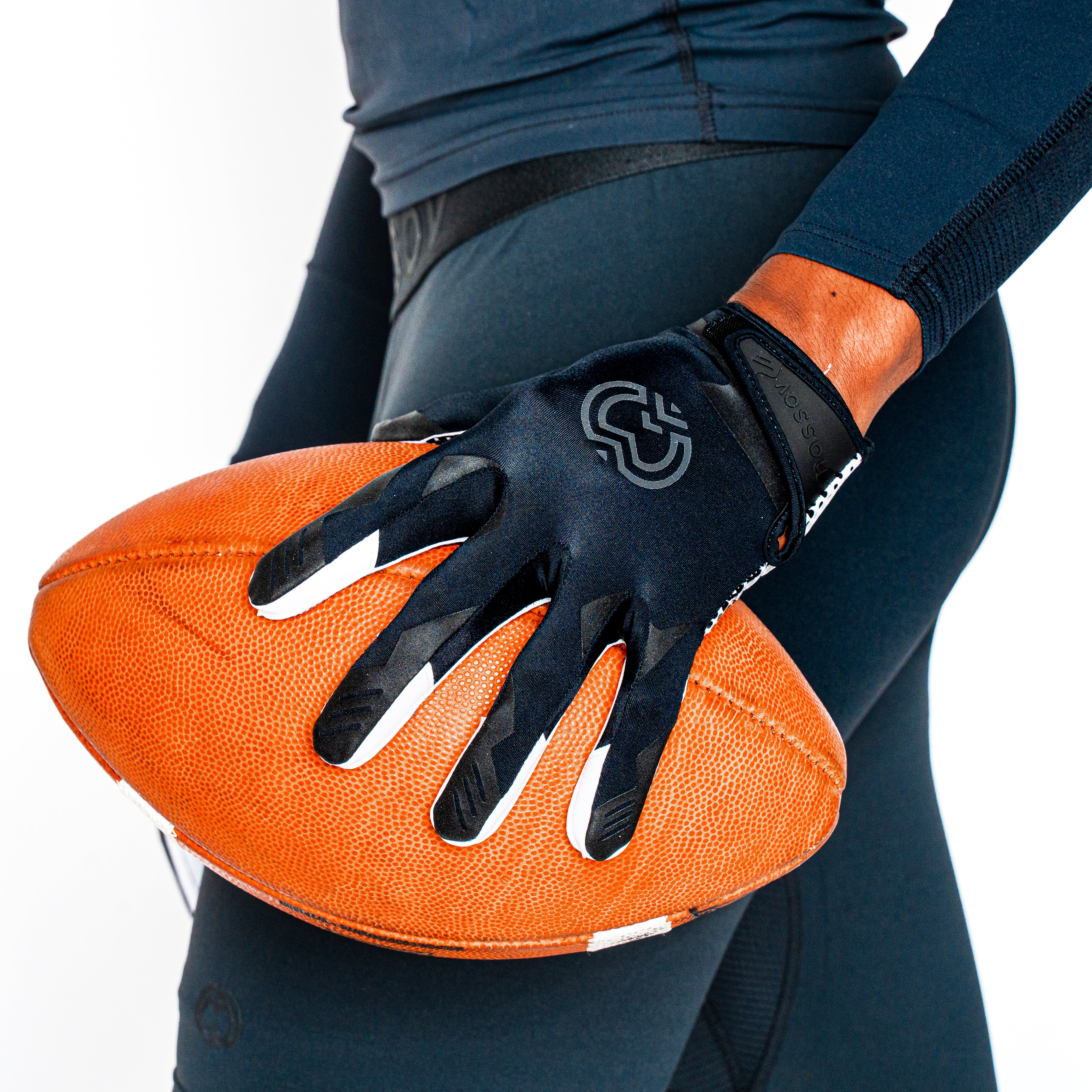 Black VPRO3 Football Gloves