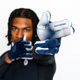 Navy Blue VPRO3 Football Gloves