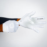 VPRO3 White Receiver Football Gloves
