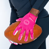 Pink VPRO3 Football Gloves