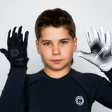 Black VPRO3 Football Gloves