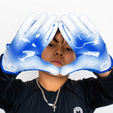VPRO3 Royal Blue Receiver Football Gloves