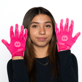 VPRO3 Pink Receiver Football Gloves