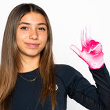 VPRO3 Pink Receiver Football Gloves