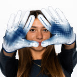 VPRO3 Navy Blue Receiver Football Gloves
