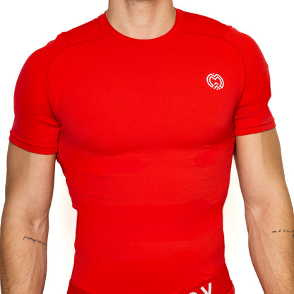 Youth Boy's ProForm® Compression Short-Sleeve Athletic Shirt